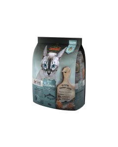 Leonardo Cat Food Trockenfutter Adult getreidefrei Lachs, 300 g