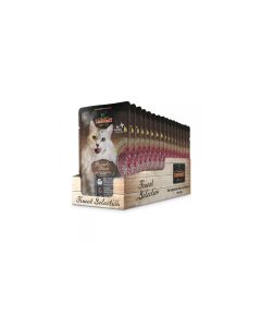 Leonardo Cat Food Nassfutter Fleisch-Menü, 16 x 85 g