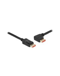 Delock Kabel Links gewinkelt DisplayPort - DisplayPort, 1 m