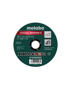 Metabo 125 x 1.0 x 22.23 mm, Inox, Special Edition II