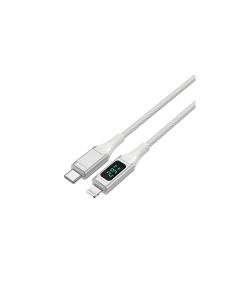 4smarts USB 2.0-Kabel DigitCord bis 30W USB C - Lightning 1.5 m