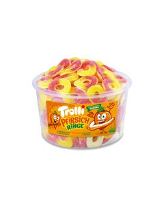 Trolli Gummibonbons Pfirsichringe 1.2 kg
