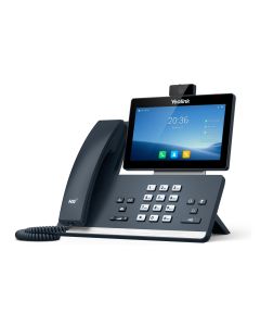 Yealink Tischtelefon T58W mit Kamera Grau