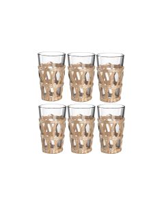 Leonardo Trinkglas Garda 500 ml, 6 Stück, Transparent