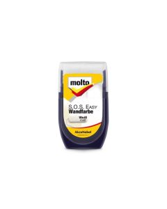 Molto Wandfarbe S.O.S. Easy, Weiss, 30 ml