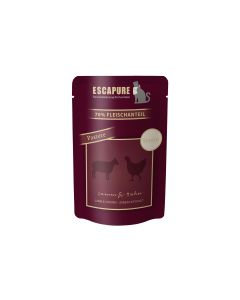 Escapure Nassfutter Pouch Senior Lamm & Huhn, 100 g