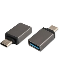 4smarts USB 3.0 Adapter 2-Set USB-C Stecker - USB-A Buchse