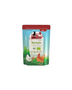 catz finefood Nassfutter Bio No.503 Huhn, 85 g