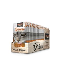 Leonardo Cat Food Katzen-Snack Drink Ente, 20 x 40 g