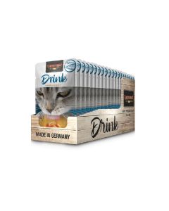 Leonardo Cat Food Katzen-Snack Drink Lachs, 20 x 40 g