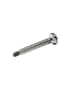Krafter Selbstbohrschrauben Linsenkopf 4.2 x 22 mm Stahl, 8 Stück