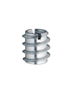 Krafter Einschraubmuttern, Stahl verzinkt M3 x 6 mm, 6 Stück