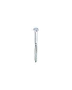 Krafter Schlüsselschrauben Sechskantkopf  10 x 120 mm Stahl, 2 Stück