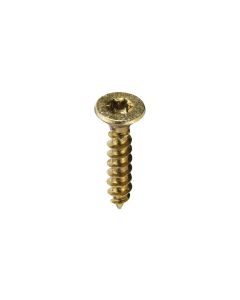 Krafter Spanplattenschrauben Senkkopf 4 x 16 mm Stahl, 16 Stück