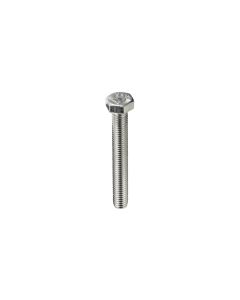 Krafter Sechskantschrauben M 6 x 50 mm mit Muttern Edelstahl, 4 Stk