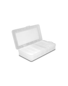 Delock Schrumpfschlauch 100-teilig Sortimentsbox, transparent