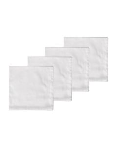 Södahl Stoffserviette Tiles 45 cm x 45 cm, 4 Stück, Weiss