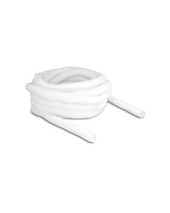 Delock Geflechtschlauch Selbstschliessend 10 m x 25 mm Weiss