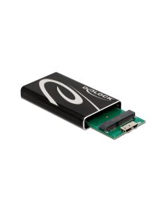 Delock Externes Gehäuse SuperSpeed USB für mSATA