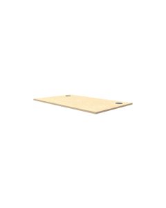 Fellowes Tischplatte Levado 120 x 80 cm, Ahorn