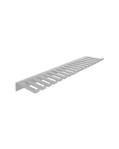 Delock Kabelführungsschiene 325x90mm, , Grau