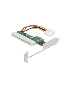 Delock PCI-E Riser Karte x1 zu 1 x PCI 32 Bit 5 V Slot