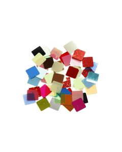 Creativ Company Mosaikplatten 10 x 10 mm 250 g, Sortierte Farben