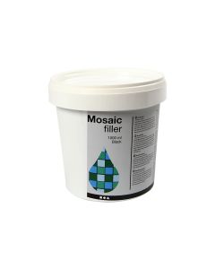 Creativ Company Fugenmasse für Mosaik 1000 ml Füller, Schwarz