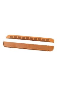 Müllex Abfalleimer Klappen zu BOXX, Orange, Paar
