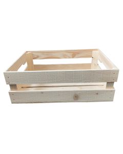 Holz Zollhaus Obstharasse Fichte / Tanne, Roh 60 x 40 x 20 cm