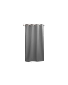 Casa Leon Verdunklungsvorhang mit Ösen 135 cm x 245 cm, Grau
