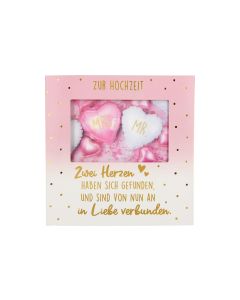 Depesche Musikkarte mit Licht Zur Hochzeit, zwei Herzen finden sich