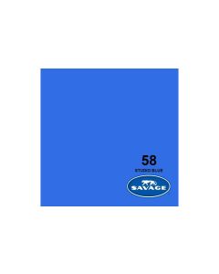 Savage Hintergrund Papier 2.72 x 11m Studio Blue
