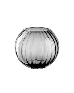 Leonardo Vase Poesia Kugel Grau