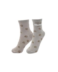 Sheepworld Socken Der mit dem Hund Grösse 41 - 46, waschbar (40 Grad)