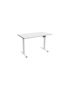Contini RAL 9016 1.8 x 0.8 m Weiss mit Grauer Tischplatte