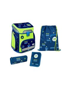 Scooli Schulthek-Set Easy Fit 5-teilig, Glow Grün