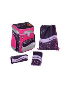 Scooli Schulthek-Set Easy Fit 5-teilig, Glow Pink