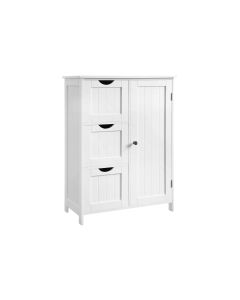 VASAGLE Kommode mit 3 Schubladen 60 x 81 cm, Weiss