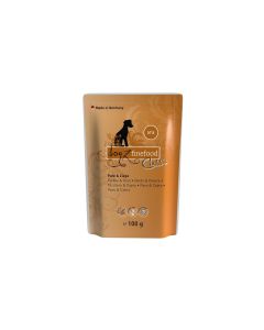 dogz finefood Nassfutter No.08 Truthahn & Ziege, 100 g
