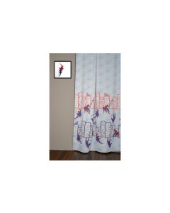 Kindervorhang.ch Nachtvorhang Marvel Spiderman 140 x 260 cm
