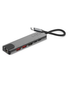 LINQ by ELEMENTS Dockingstation 6in1 PRO USB-C Multiport Hub