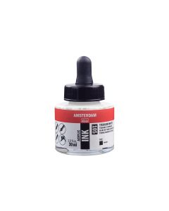 Amsterdam Acryltinte 105 Titanweiss deckend 30 ml