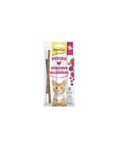 Gimpet Katzen-Snack Sticks Hühnchen & Waldbeeren, 3 Stück