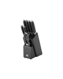 BergHOFF Messerblock-Set mit Messer Leo Graphite 6-teilig, Schwarz