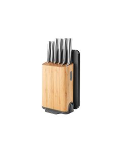 BergHOFF Messerblock-Set mit Messer Leo Legacy 11-teilig, Hellbraun