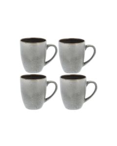Bitz Kaffeetasse 300 ml, 4 Stück, Grau