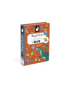 Janod Beschäftigungsspielzeug Magnetbuch Dinosaurier