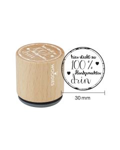 Woodies Stempel 100% Handgemacht 1 Stück