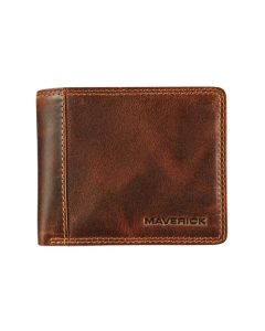 Maverick Portemonnaie Original Compact 11 x 9 cm, Braun